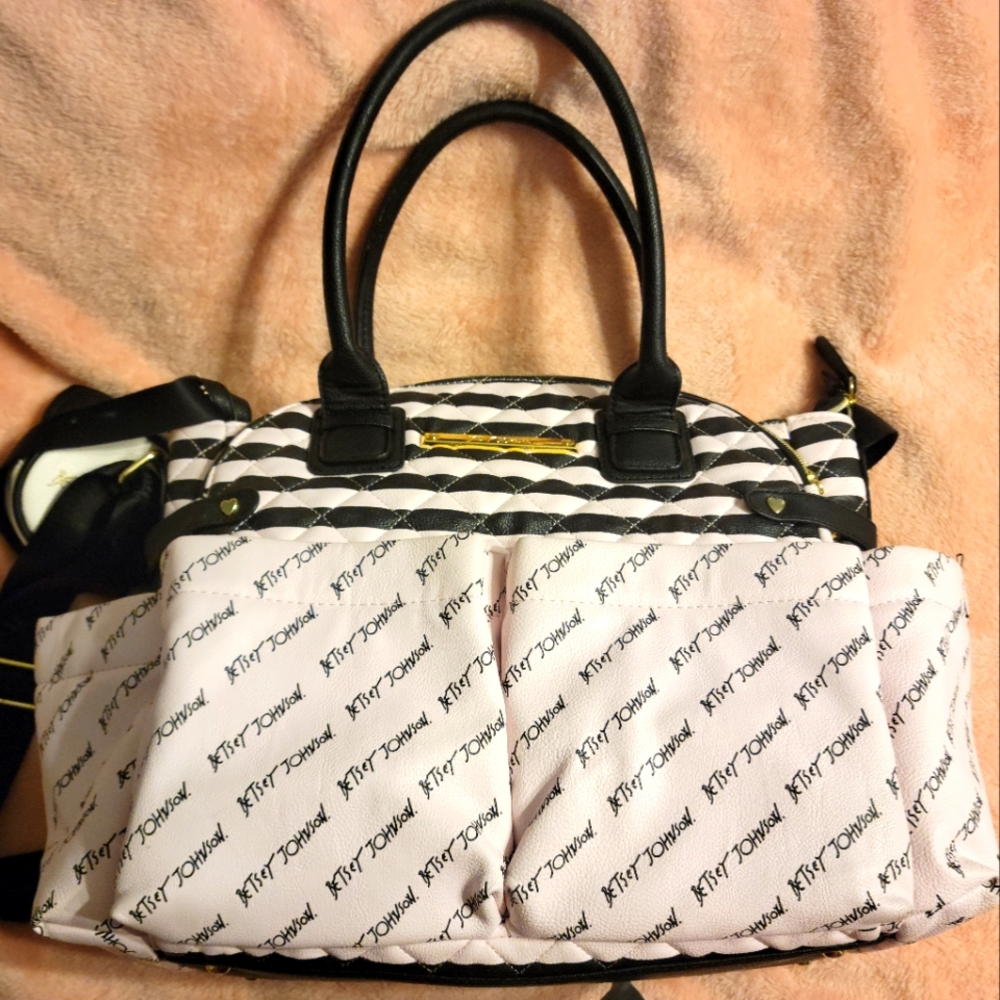 Betsey Johnson diaper bag